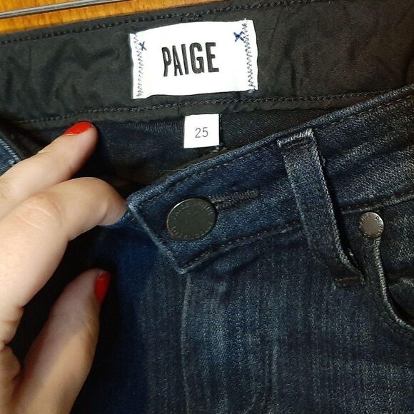 PAIGE Skyline Boot Jeans in Valor sz 25 - Picture 4 of 6
